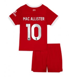 Liverpool Alexis Mac Allister #10 Domaci Dres za Dječji 2023-24 Kratak Rukavima (+ kratke hlače)